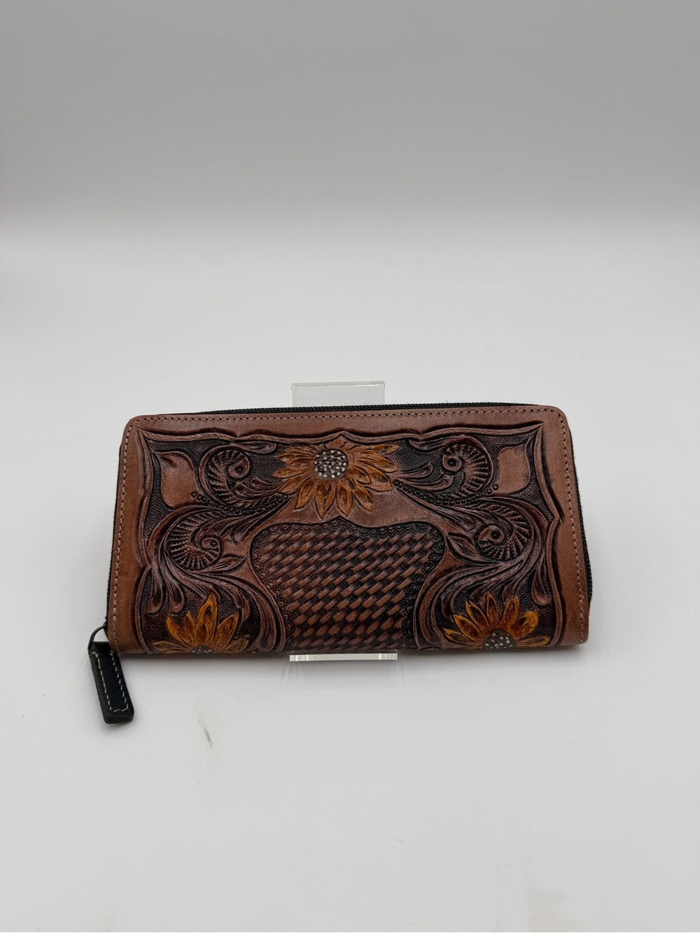 Myra Western Tooled Wallet
